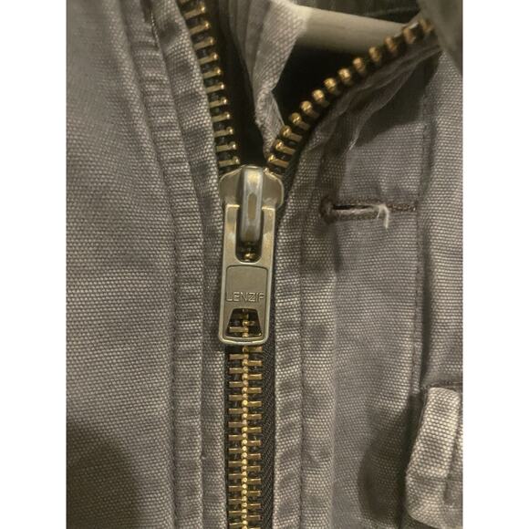 Nice‎ Collective Gray Distressed Utility jacket Small - Picture 9 of 13